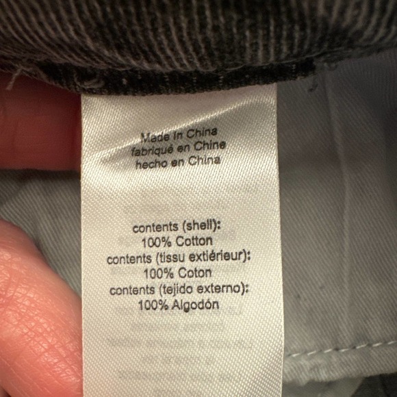 WeWoreWhat The Boyfriend Denim Short Size 24 in Washed Grey New - Picture 8 of 8